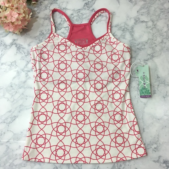 Soybu Tops - SOYBU Berry Lotus Duo Tank